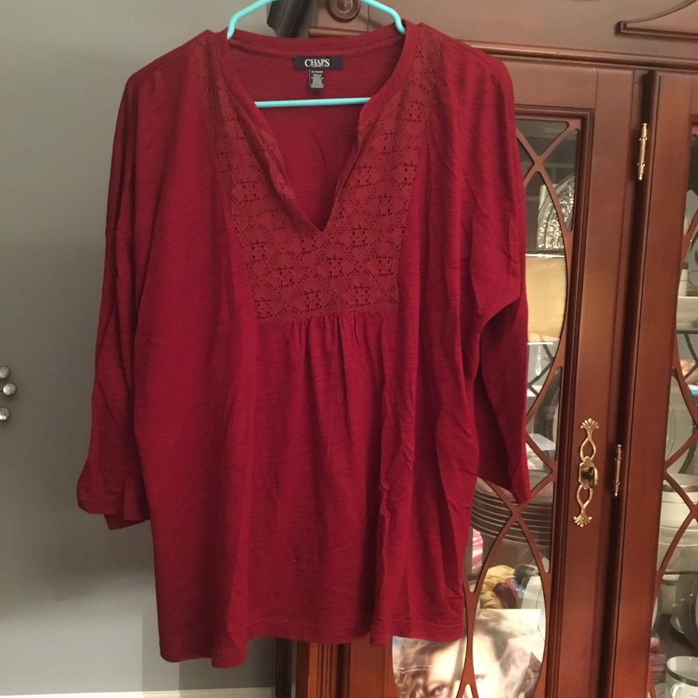 👚CHAPS SHIRT SIZE EXTRA LARGE